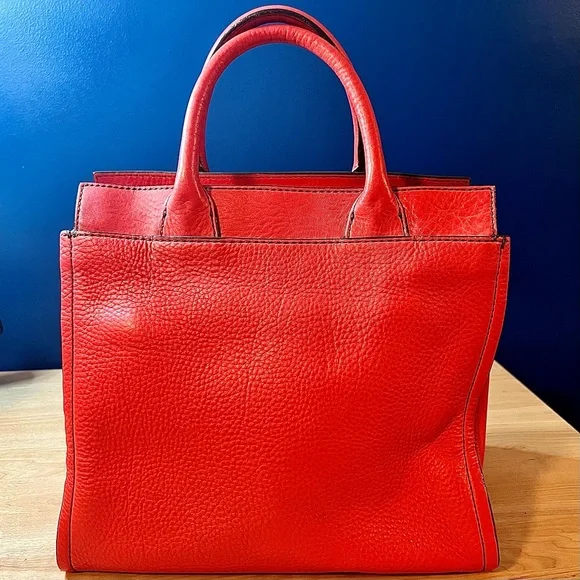 Kate Spade New York Claremont Drive Marcella Leather Tote Red ❤️‍🔥❤️‍🔥 - Picture 6 of 13